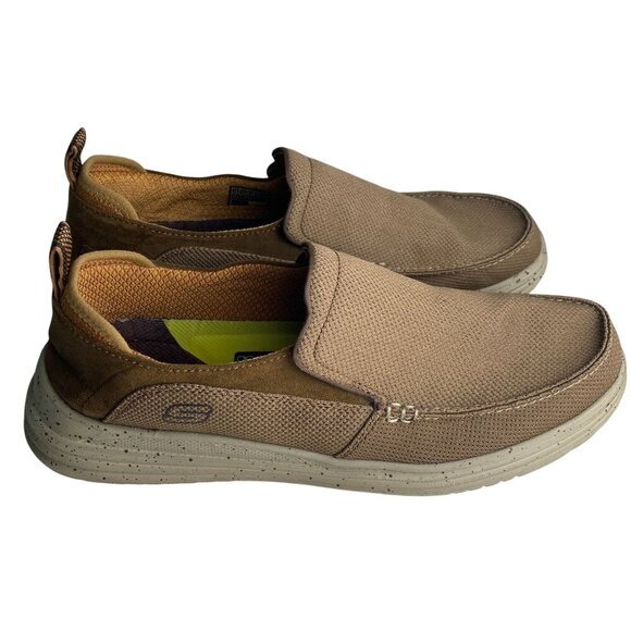 Skechers Mens Proven-Renco Loafer Brown Size 13 - Picture 2 of 13